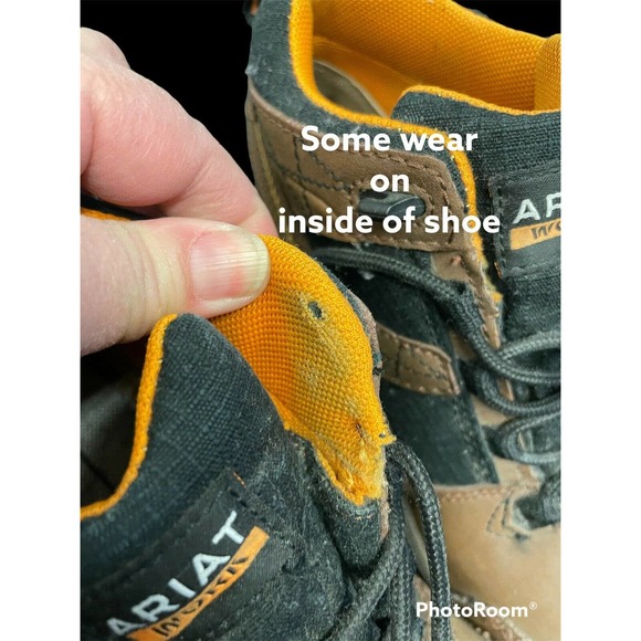 Ariat Women's Contender Steel Toe Work Boots Size 7.5 10018574 Brown No Insole - Picture 12 of 12